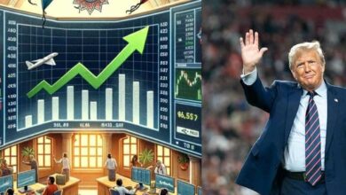 Stock market trump