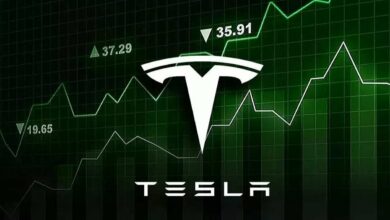 Tesla shares