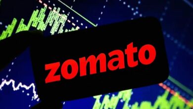 Zomato in sensex