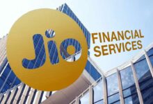 Jio financial share price