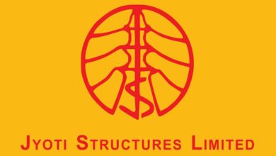 Jyoti structures share price