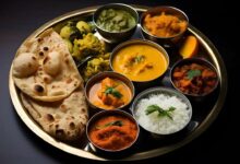 Vegetarian thali price