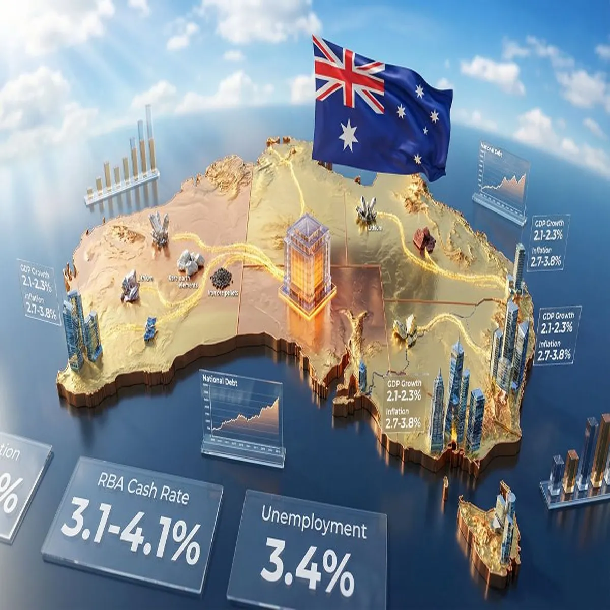 Australia business outlook 2026 rising interest
